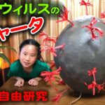 【夏休みの自由研究・工作】コロナウィルスのピニャータ作ったよ♪ / るいちゃん(8歳 小学3年生)