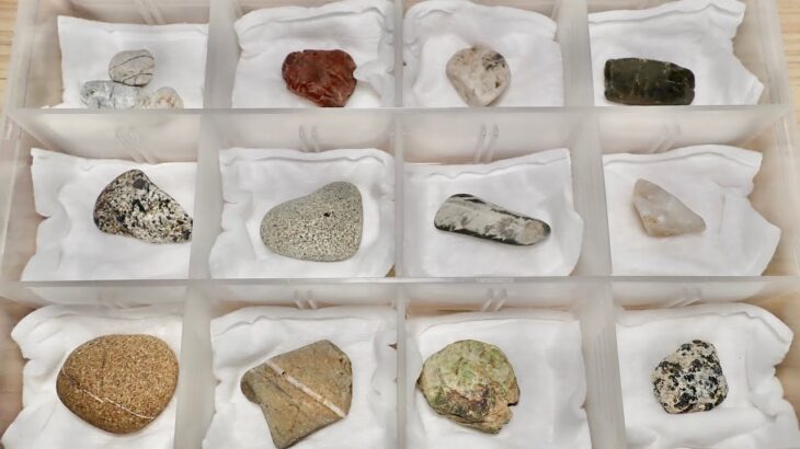夏休みの自由研究に簡単な石の標本なんていかがでございましょうか(前半)